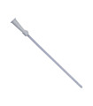 Sonde vésicale droite pour femme 18 cm en PVC CH12
