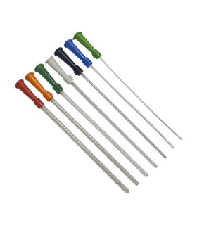 Sonde vésicale droite pour femme 18 cm en PVC